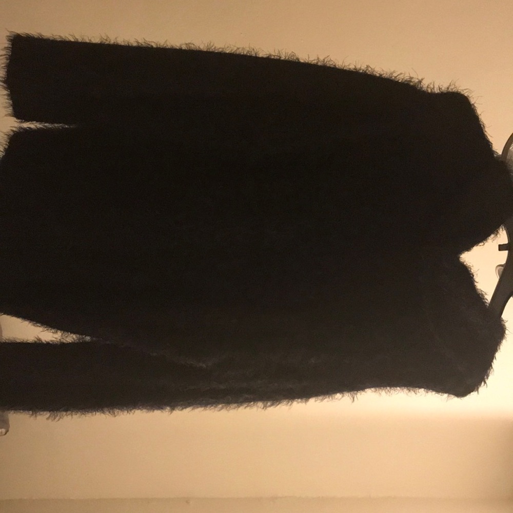 Fuzzy casual sweater